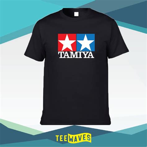 Classic Tamiya Logo 2 Limited Tshirt 100 Cottons Shopee Malaysia