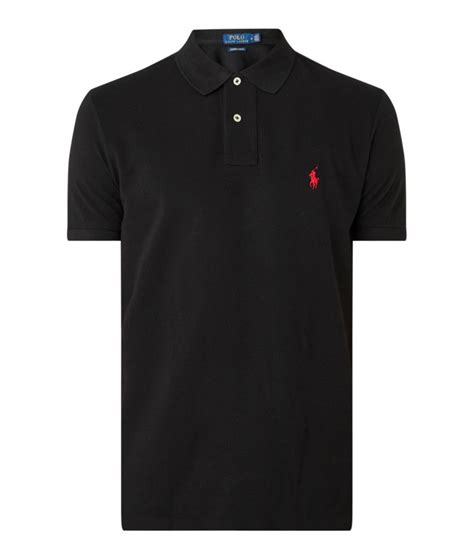 Polo Ralph Lauren Manches Courtes En Coton Piqué Pour Homme