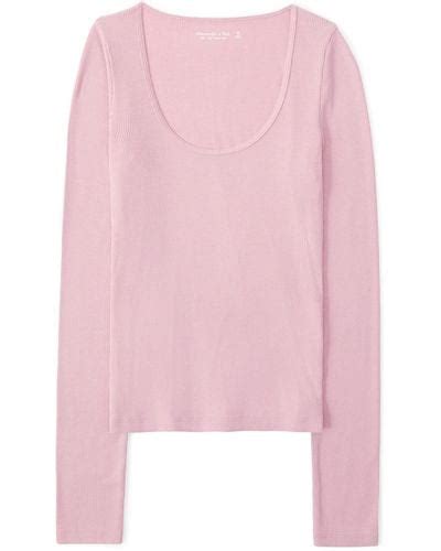 Pink Abercrombie Fitch Clothing For Women Lyst