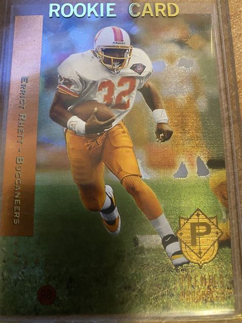 Upperdeck Sp Errict Rhett Rookie Rc Buccaneers Nice Ebay