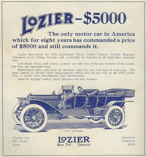 1912 Lozier | Motor car, Most expensive car, Motor company