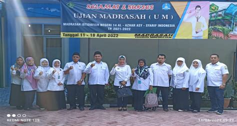 Kunjungan Monitoring Dan Evaluasi Ujian Madrasah Tahun Di Min