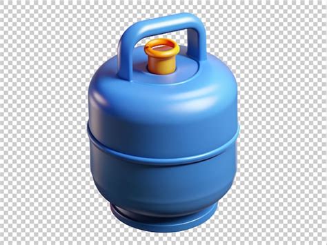 Premium Psd Cooking Gas Cylinder 3d Render Isolated Icon