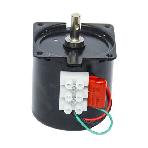 AC 220 V 14 W pequeño motor engranado eléctrico ajustable baja