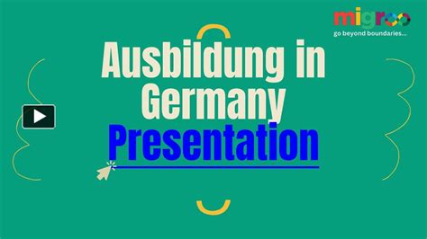 Ppt Key Capabilities And Advantages Of Ausbildung Powerpoint