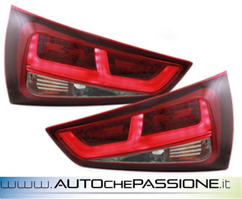 Fanali Posteriori Rossi Fume A LED Per AUDI A1 3 Porte 5 Porte