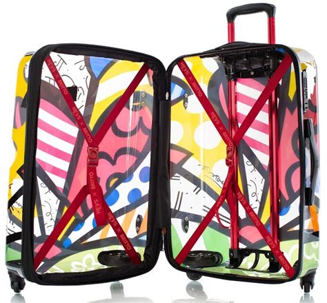 Britto By Heys A New Day 26 Hardside Transparent Spinner Case