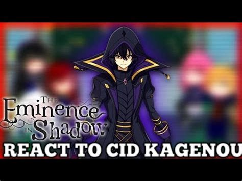 The Eminence In Shadow React To Cid Kagenou Part Gcrv Youtube