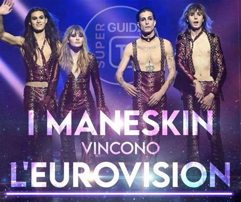 Trionfo Maneskin Vittoria Ad Eurovision 2021 Ivgit