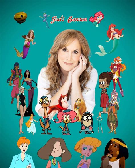 Jodie Benson with characters by aliciamartin851 on DeviantArt