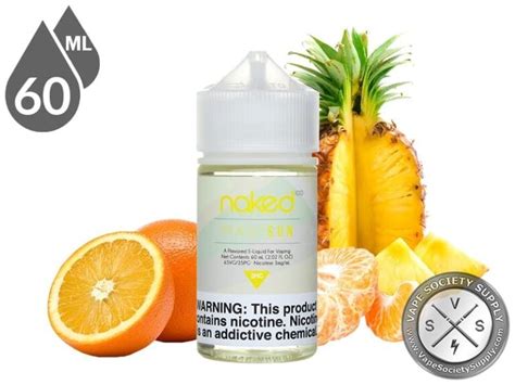 Lava Flow Naked Ml Vape Society Supplies