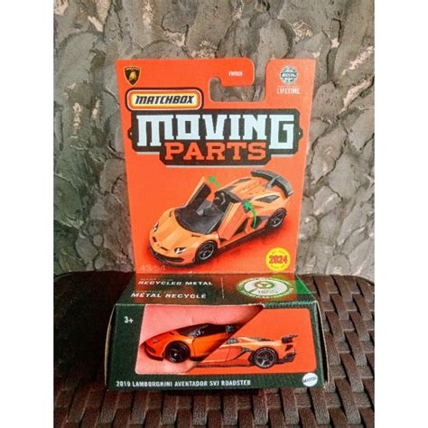 Jual Matchbox Moving Parts Lamborghini Aventador Svj Roadster