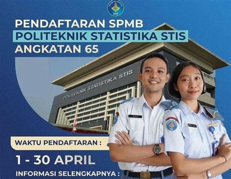 Rincian Formasi Penerimaan Politeknik Statistika STIS 2023 Untuk