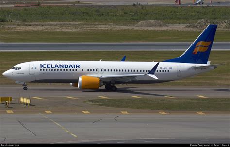 Aircraft Photo Of Tf Icu Boeing 737 8 Max 8 Icelandair Airhistory