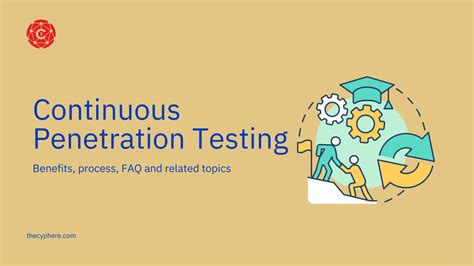 Continuous Penetration Testing Security Testing Process