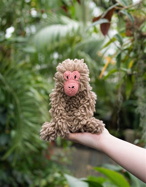 Crochet Japanese Macaque Amigurumi Project Toft