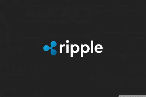 Ripple XRP Logo Ultra HD Desktop Background Wallpaper for : Widescreen ...