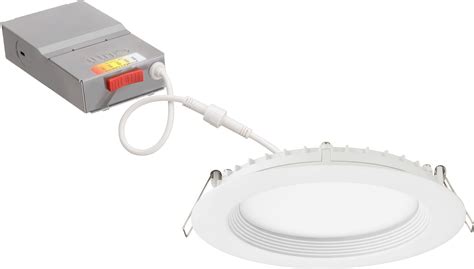 Wf6 Led Regressed Switchable Downlight New Wafer™ 6 In Led Canless