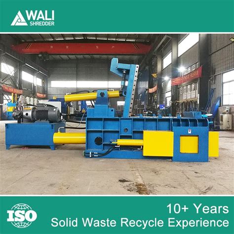 Semi Automatic Waste Scrap Aluminum Iron Steel Cooper Hydraulic Press