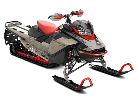 2022 Ski Doo Backcountry X RS Ultimate Liquid Titanium Carbon Black