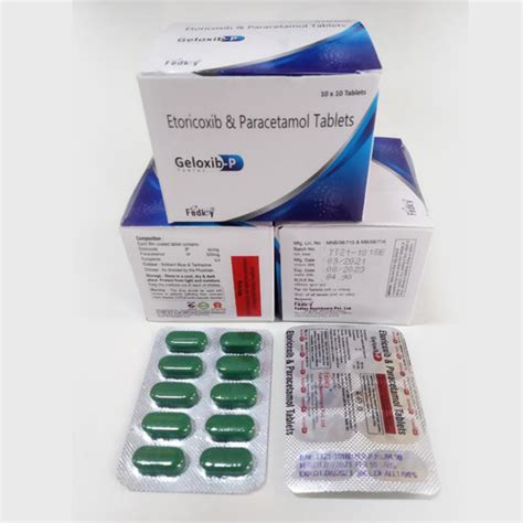 GELOXIB P Tablets Monark Biocare Private Limited