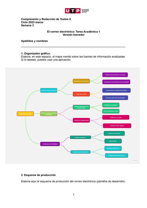 S Virtual El Correo Electr Nico Ta Formato Borrador Comprensi N Y