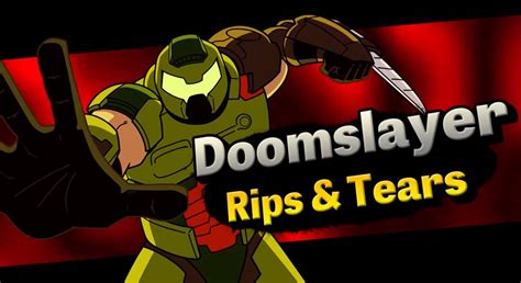 Doomslayer Super Smash Bros Splash Card By Nicohamm2020 On Deviantart