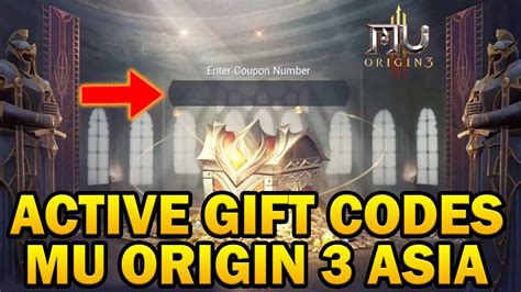 Mu Origin Asia Gift Codes Menchdrey Youtube