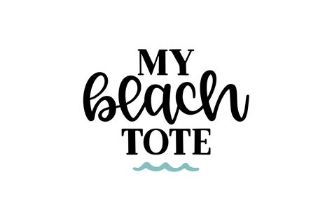 My Beach Tote Graphic By Craftbundles · Creative Fabrica