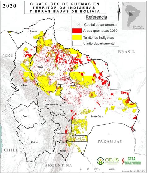 Incendios En Bolivia En 10 Años Se Han Afectado Más De 5 Millones De Hectáreas Dentro De 58