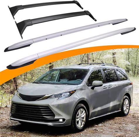 Amazon Snailfly 4PCS Roof Rack Cross Bars Fit For Toyota Sienna