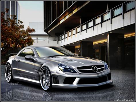 Sporty Mercedes Benz Sl Amg Black Series Brabus Tuned A Dream Car