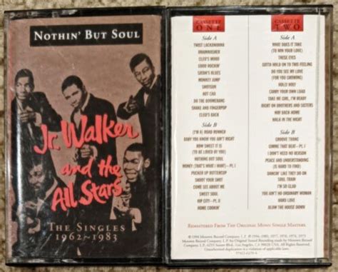 Jr Walker And The All Stars Nothin But Soul 2 Cassettes Ebay