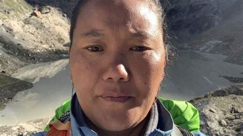 Lhakpa Sherpa Woman Climbs Everest For Record Tenth Time Bbc News