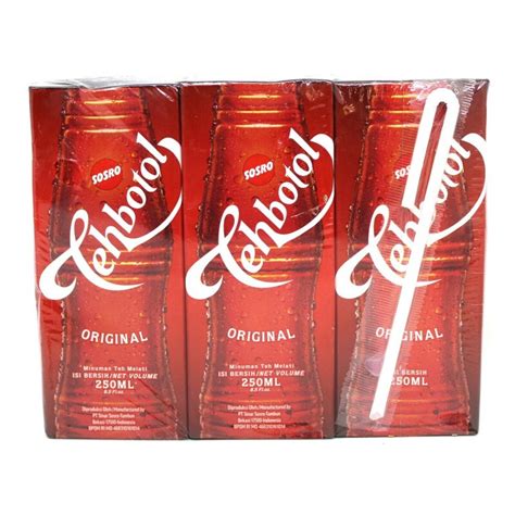 Sosro Teh Botol Original Drink 6 Pack 250mL