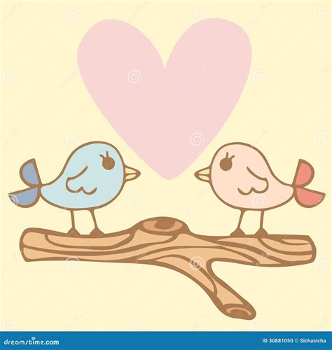 Cartoon Love Birds Royalty Free Vector Image Vectorstock Atelier Yuwa