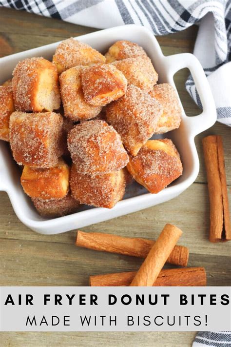 The EASIEST Air Fryer Donuts Recipe Made With Biscuit Dough Receta