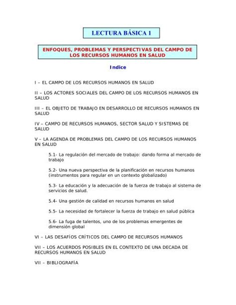 Lectura B Sica Aula Virtual Regional Campus Virtual De Salud