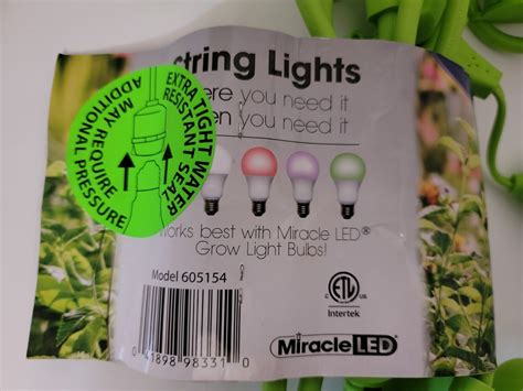 Miracle Grow Led Commercial Hydroponic Grow Lite Daylight