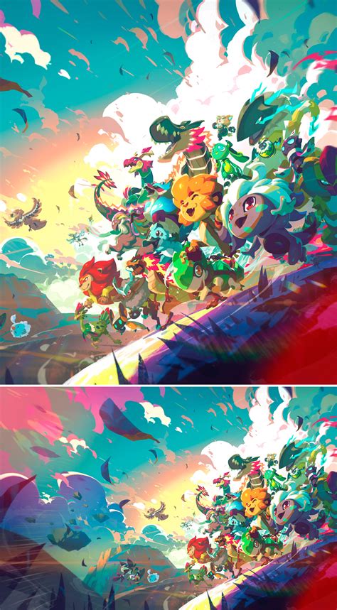 The Art of Temtem ARTBOOK COVER :: Behance