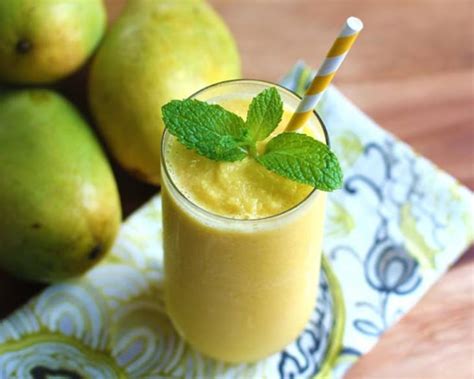 Green Mango Shake/Smoothie Recipe