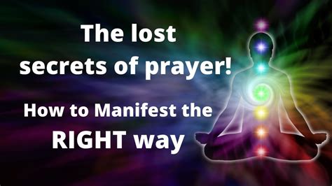 Feel As If The Lost Secret To Prayer Dr Gregg Braden Youtube