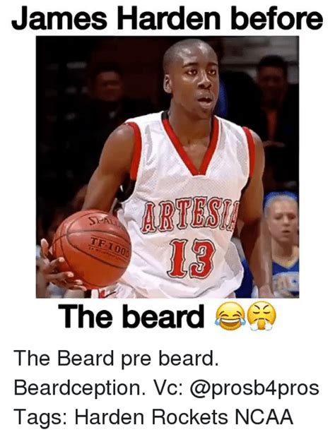 Harden without beard Memes