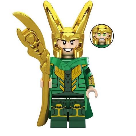 Фигурка Marvel, Локи, конструктор для мальчиков - купить с доставкой по ...