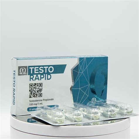 Testo Rapid Testosterone Propionate Mg Omega Meds Koop Prijs