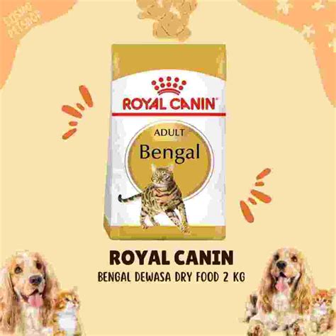 Jual Royal Canin BENGAL ADULT Makanan Kucing Dewasa Freshpack 2 Kg