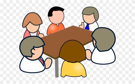 Office Staff Meeting Clipart - Clip Art People - Free Transparent PNG ...