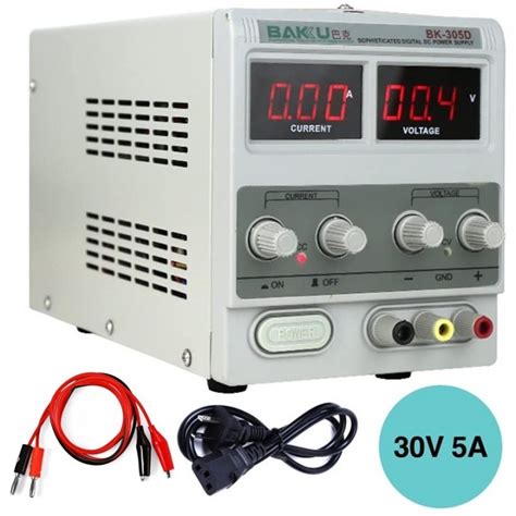 Fuente de alimentación variable 30V 5A BAKU BK 305D