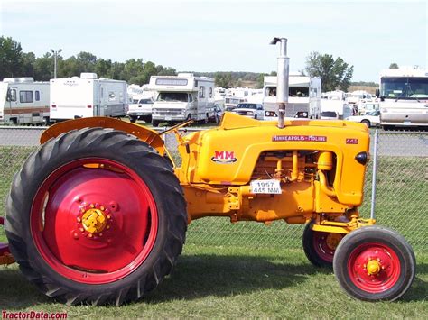 Minneapolis Moline 445 Universal Tractor Photos Information