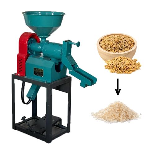 Rice Mill Machine With Hp Motor